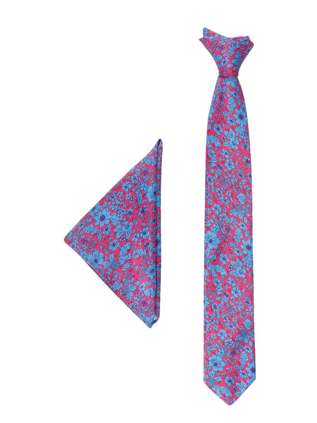 Alvaro Castagnino Men Blue & Red Accessory Gift Set