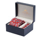 Alvaro Castagnino Men Red & White Accessory Gift Set