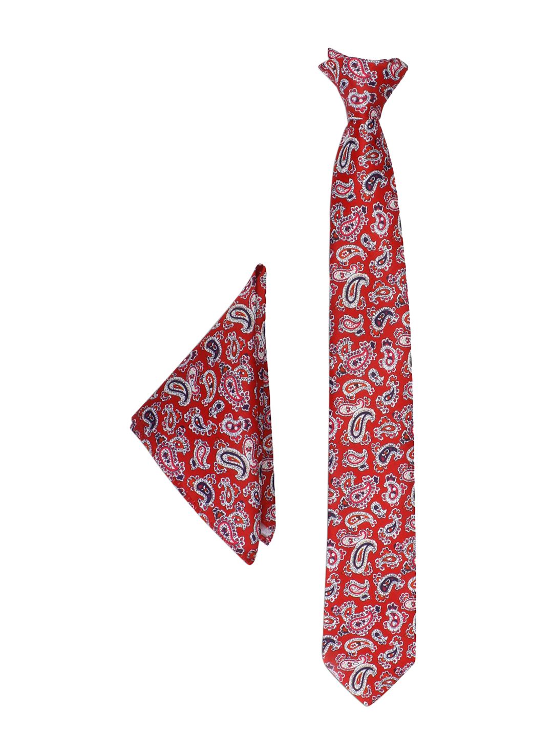 Alvaro Castagnino Men Red & White Accessory Gift Set