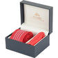 Alvaro Castagnino Men Red & Pink Accessory Gift Set