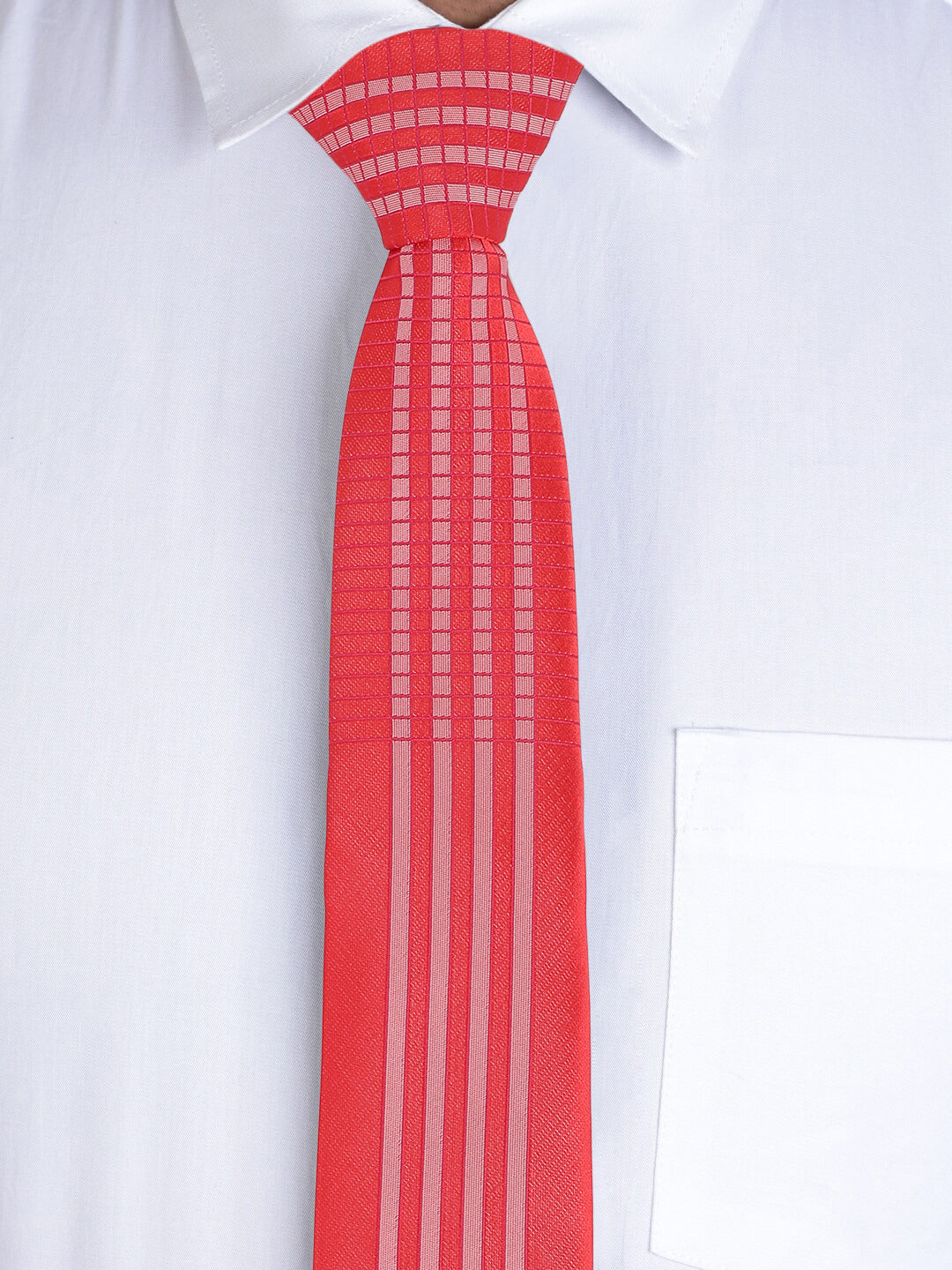 Alvaro Castagnino Men Red & Pink Accessory Gift Set