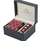 Alvaro Castagnino Men Wine & White Accessory Gift Set