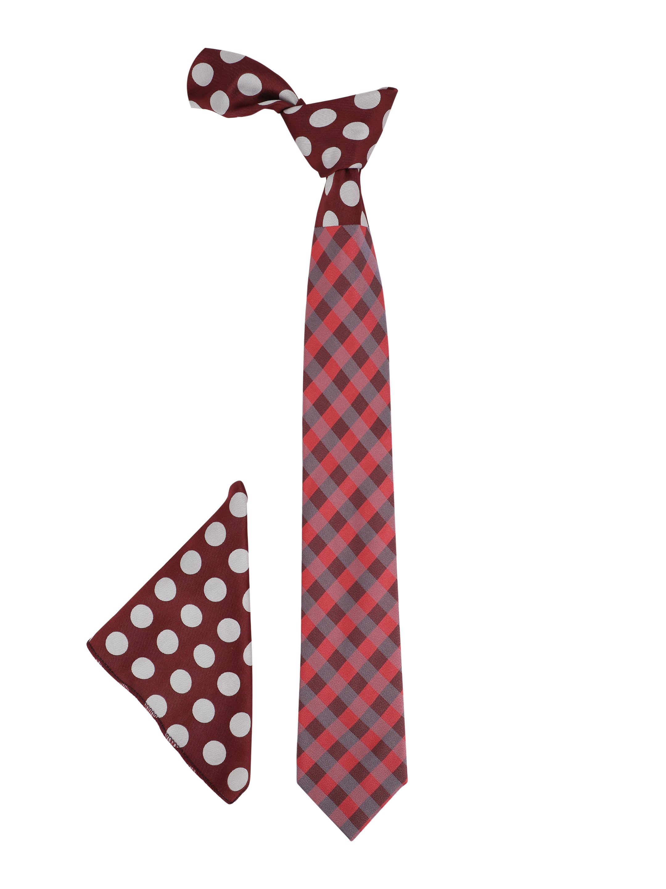 Alvaro Castagnino Men Wine & White Accessory Gift Set