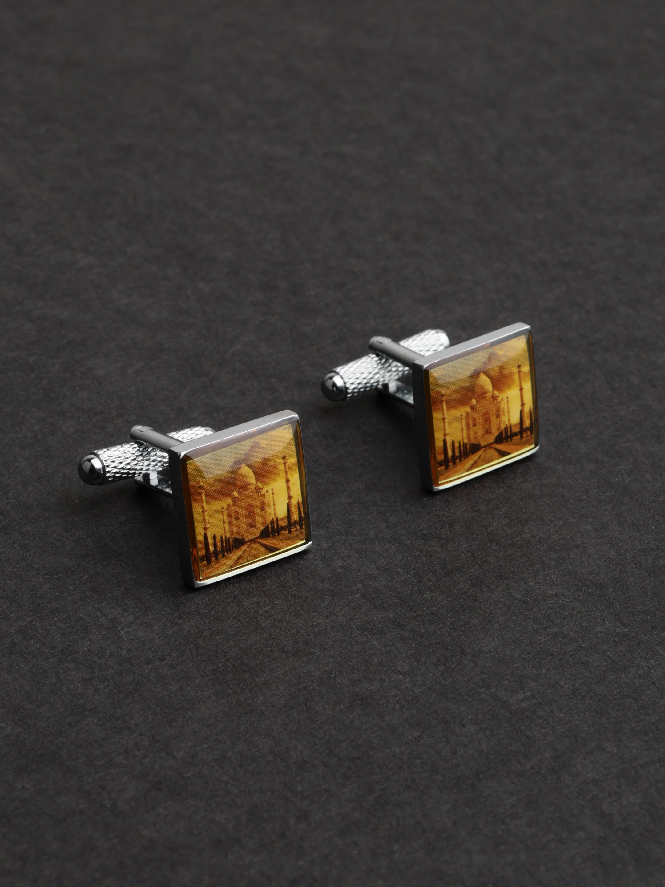 Taj Mahal Souvenir Cufflinks