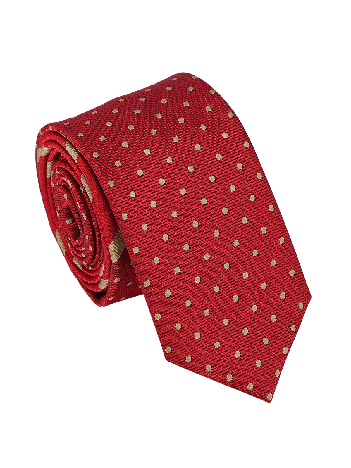 Red Polka Dot Necktie