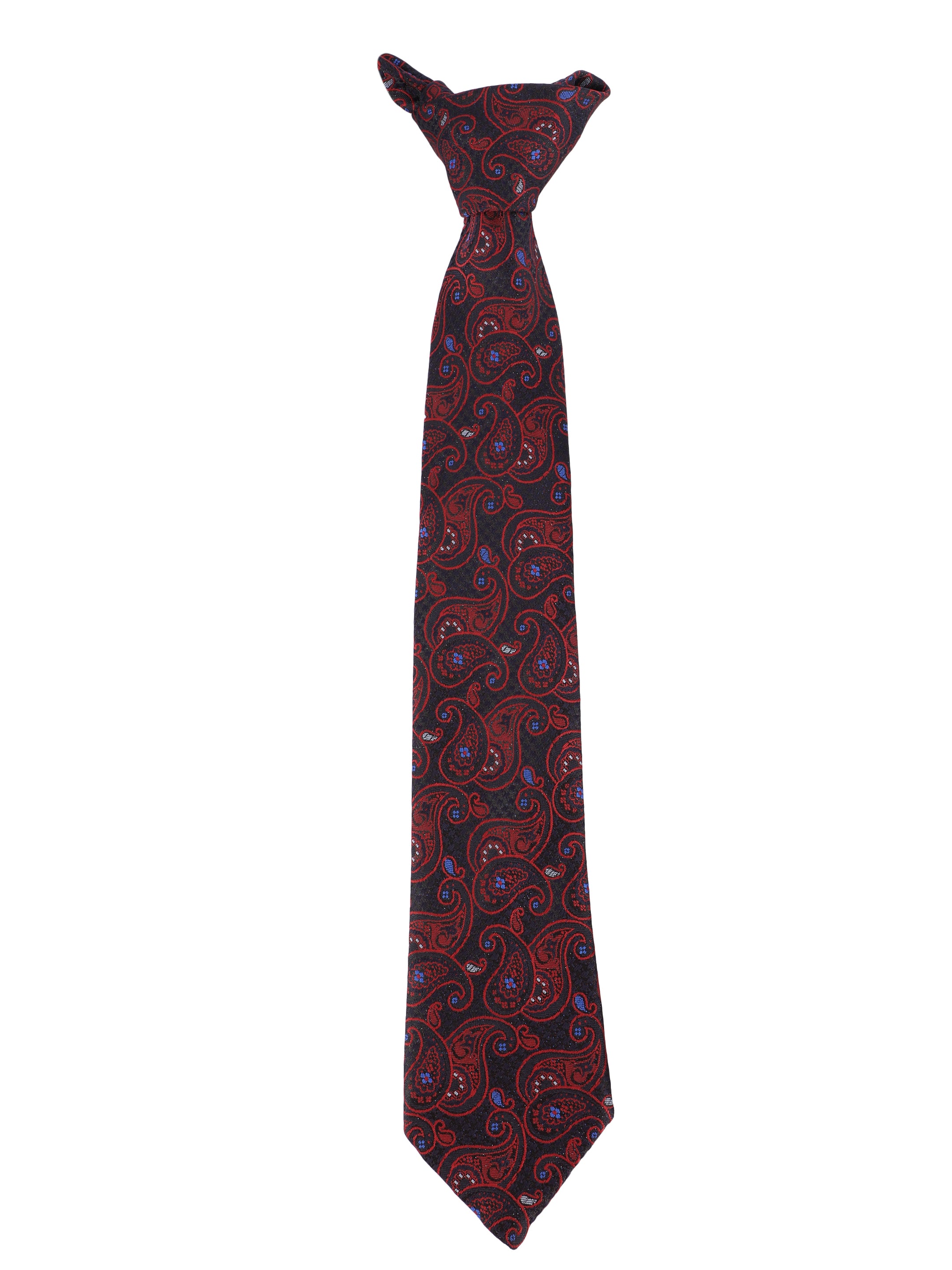 Paisley Maroon Necktie