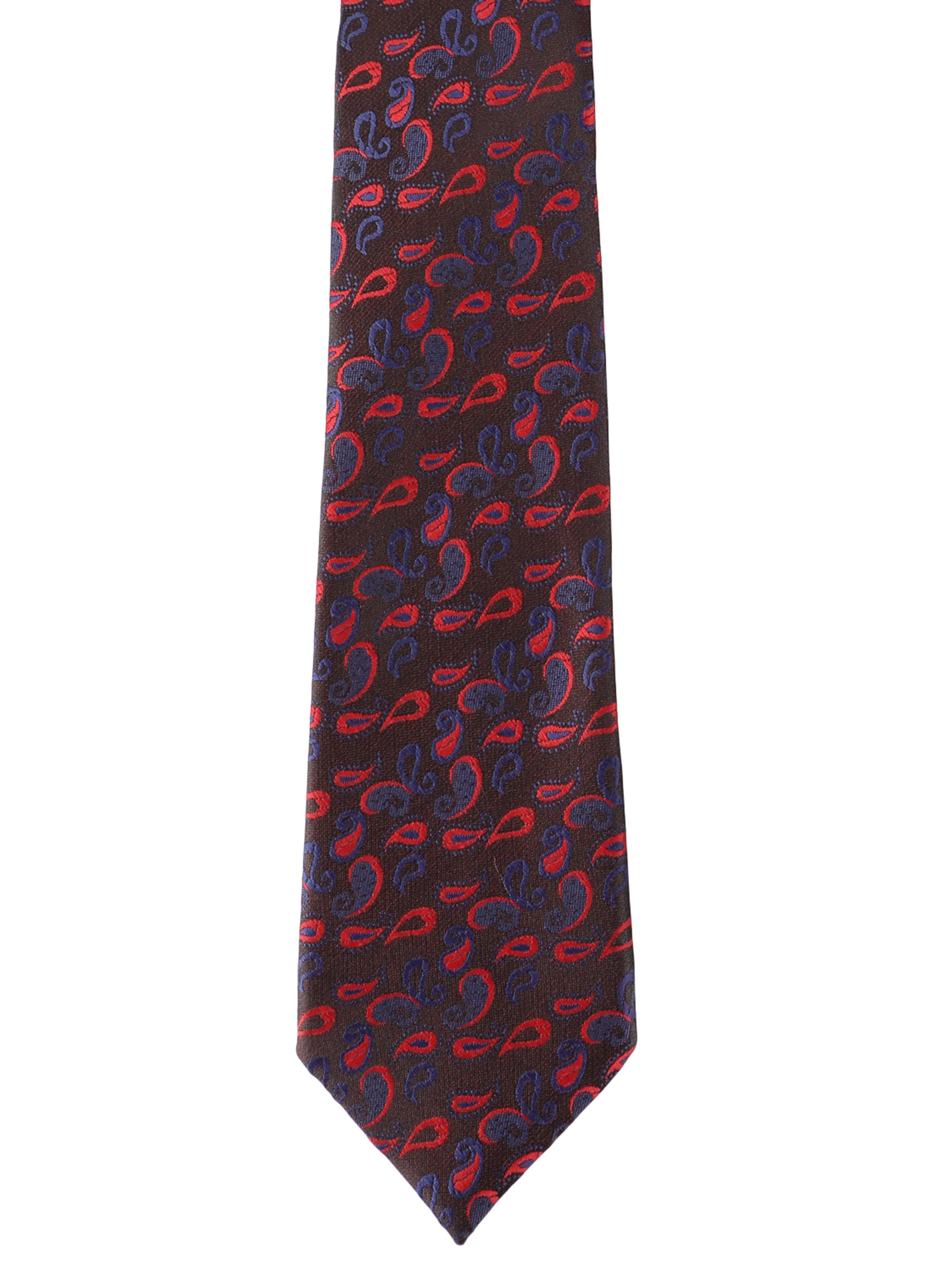 Paisley Black & Red Tie