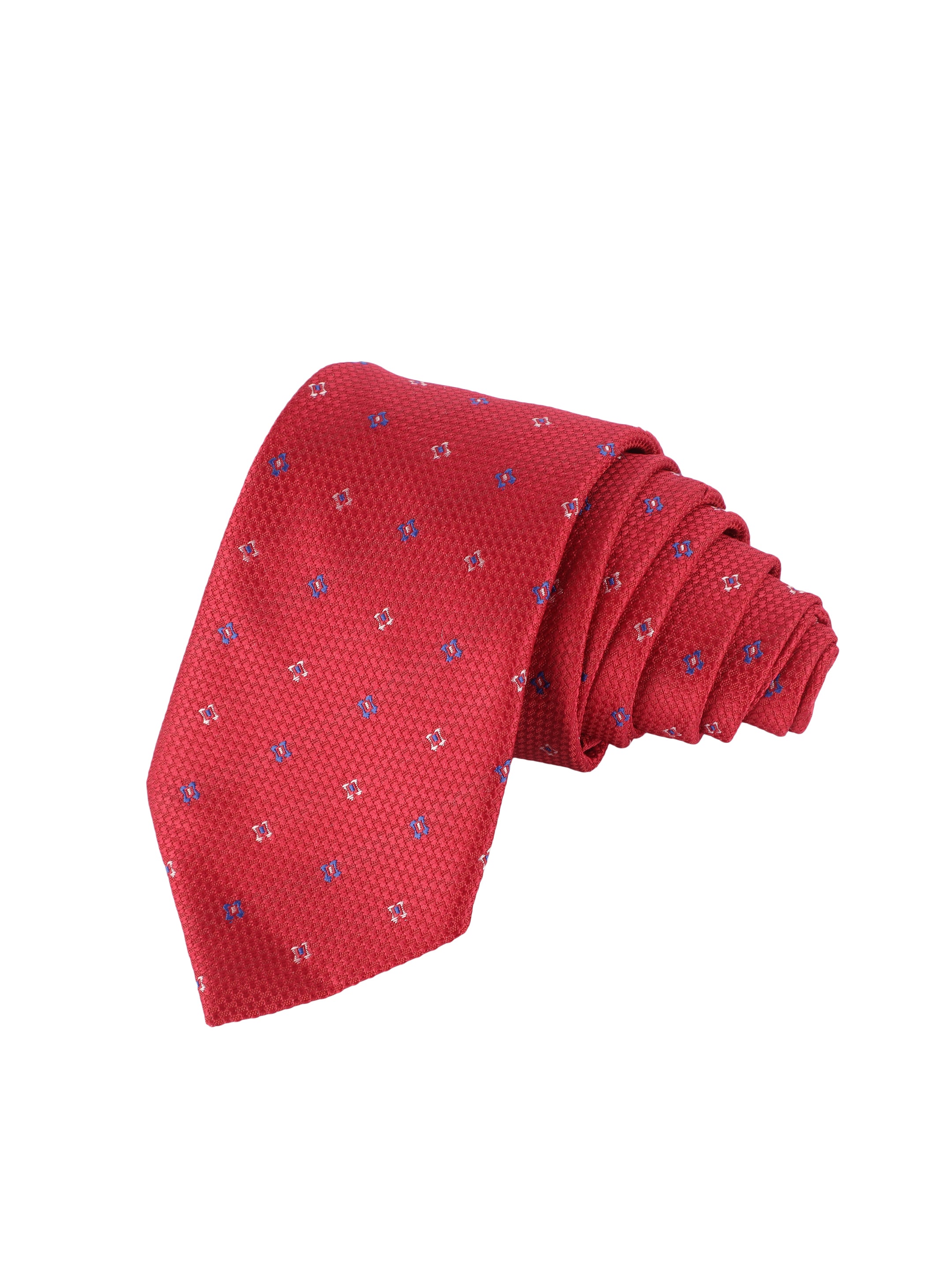 Red Floral Tie