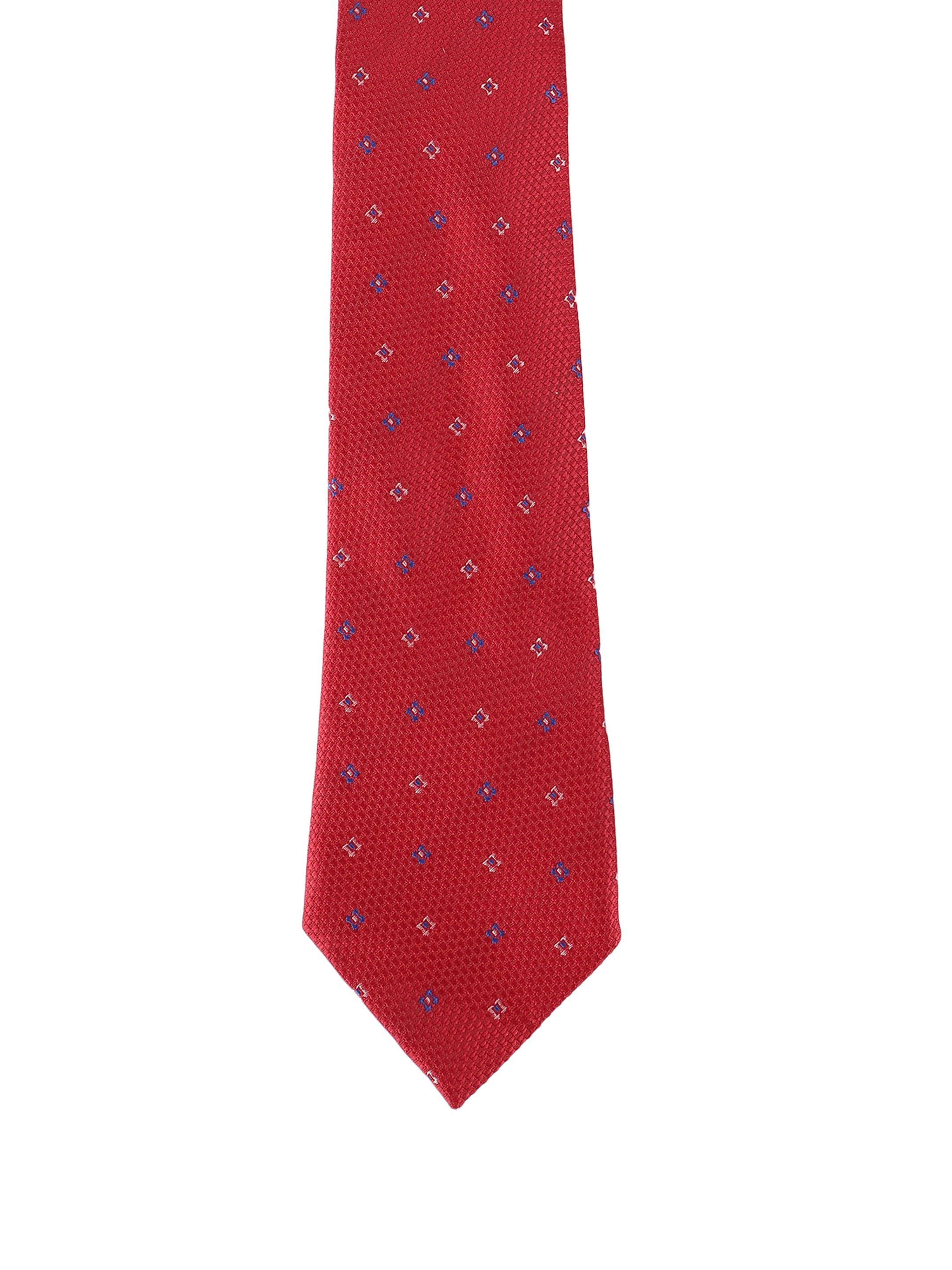 Red Floral Tie