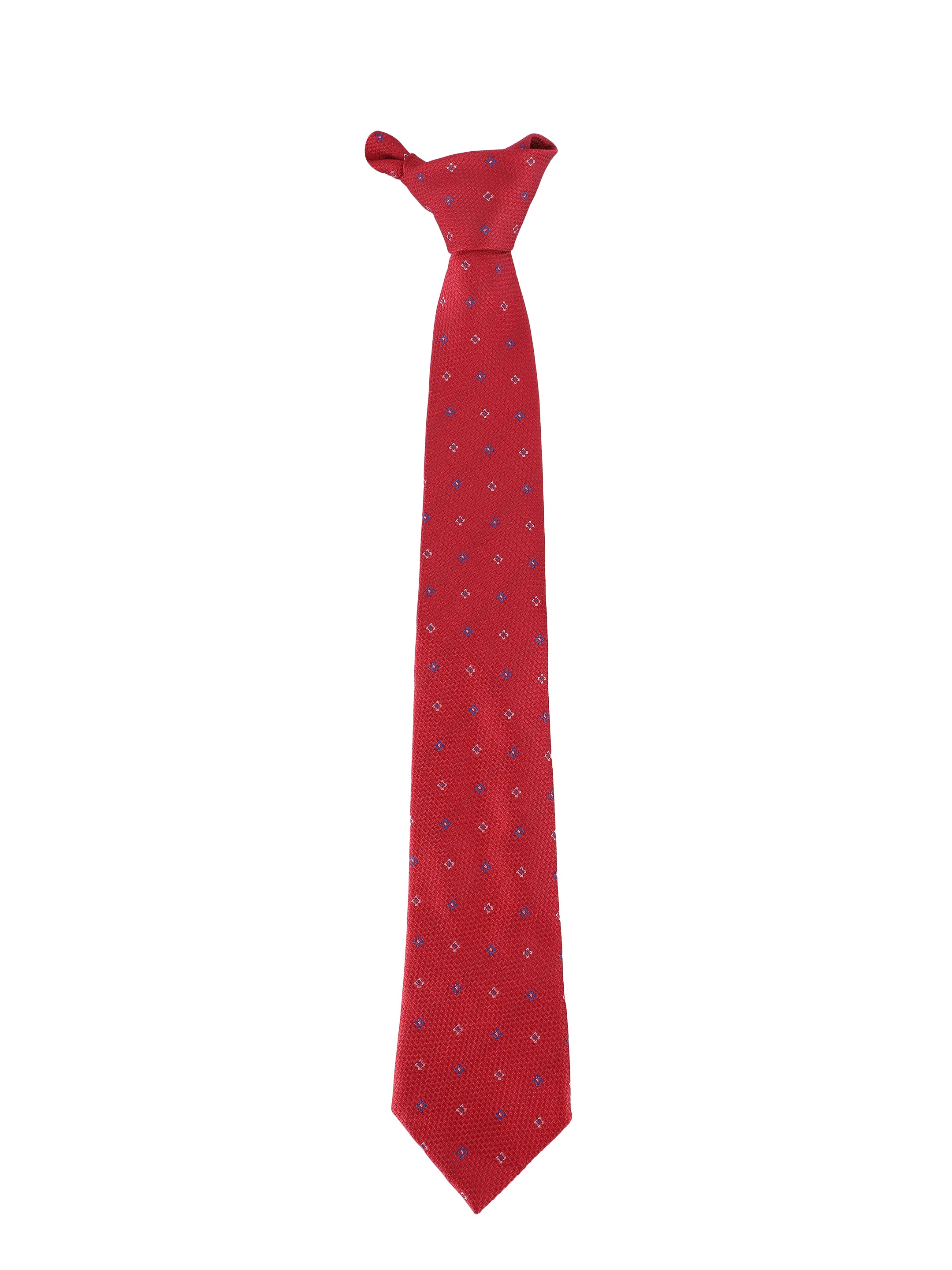 Red Floral Tie