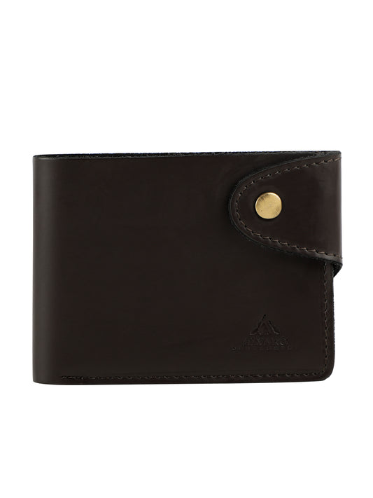 Alvaro Castagnino Brown Coloured Two Fold Leather Wallet for Men