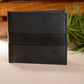 Alvaro Castagnino Black Coloured Two Fold Leather Wallet for Men