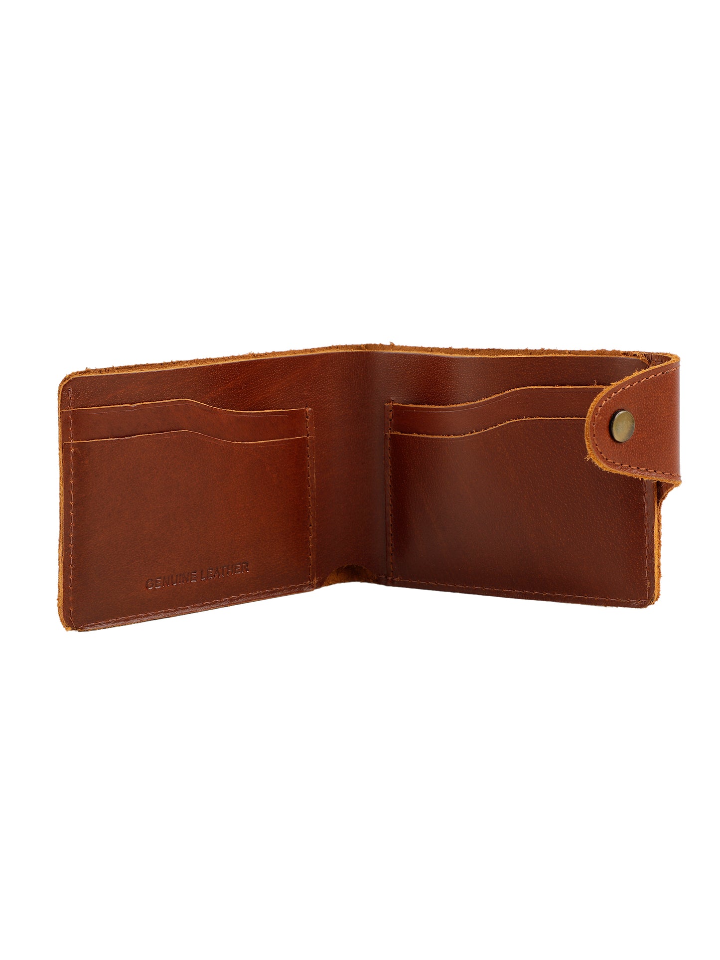 Alvaro Castagnino Brown Coloured Two Fold Leather Wallet for Men
