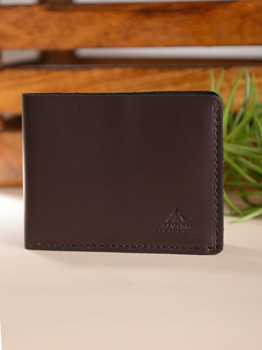 Alvaro Castagnino Brown Coloured Two Fold Leather Wallet for Men