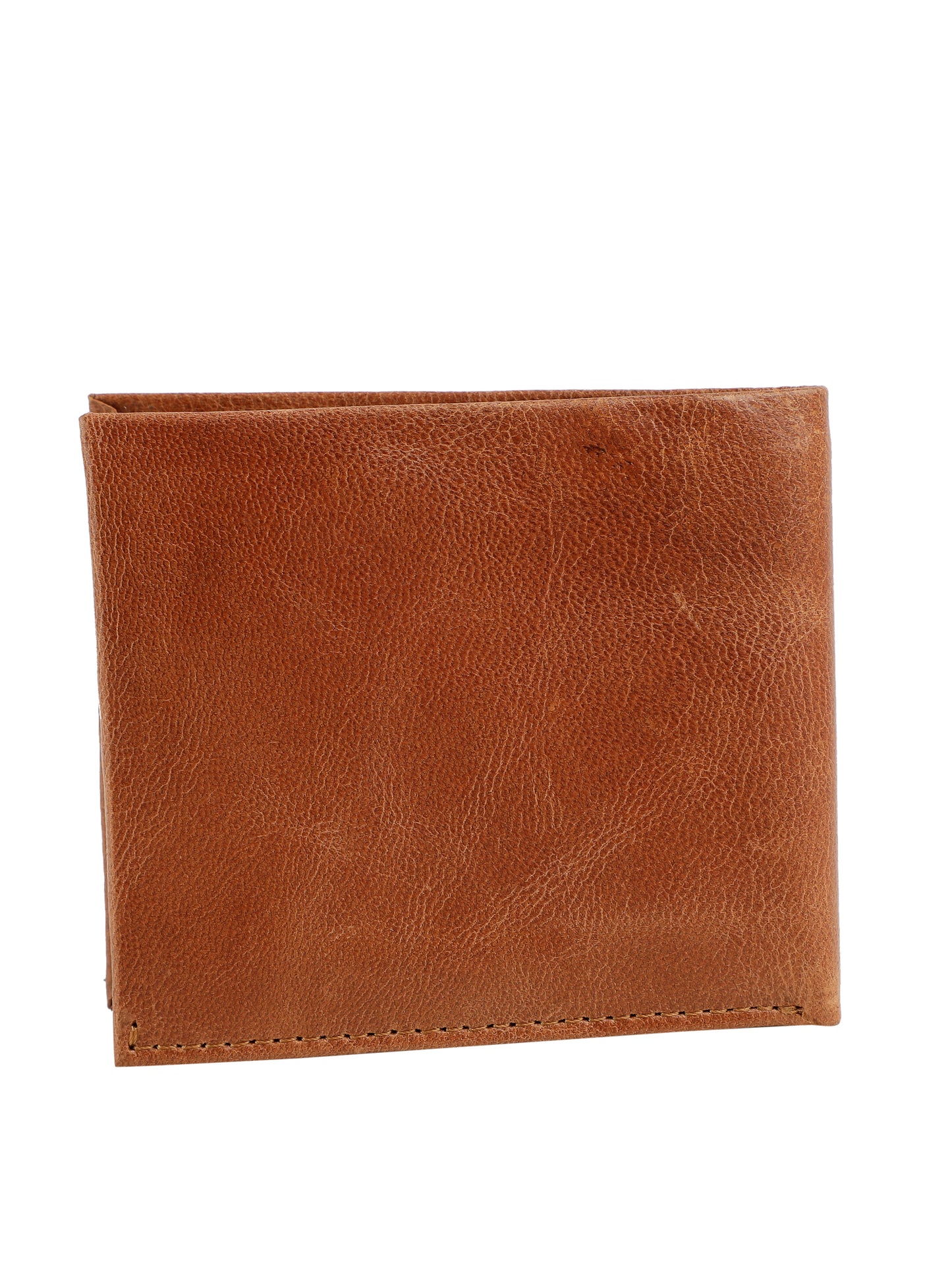 Alvaro Castagnino Tan Coloured Two Fold Leather Wallet for Men