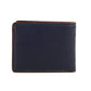 Alvaro Castagnino Blue & Brown Coloured Two Fold Leather Wallet for Men