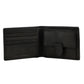 Alvaro Castagnino Black Coloured Two Fold Leather Wallet for Men