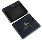 Alvaro Castagnino Black Coloured Two Fold Leather Wallet for Men