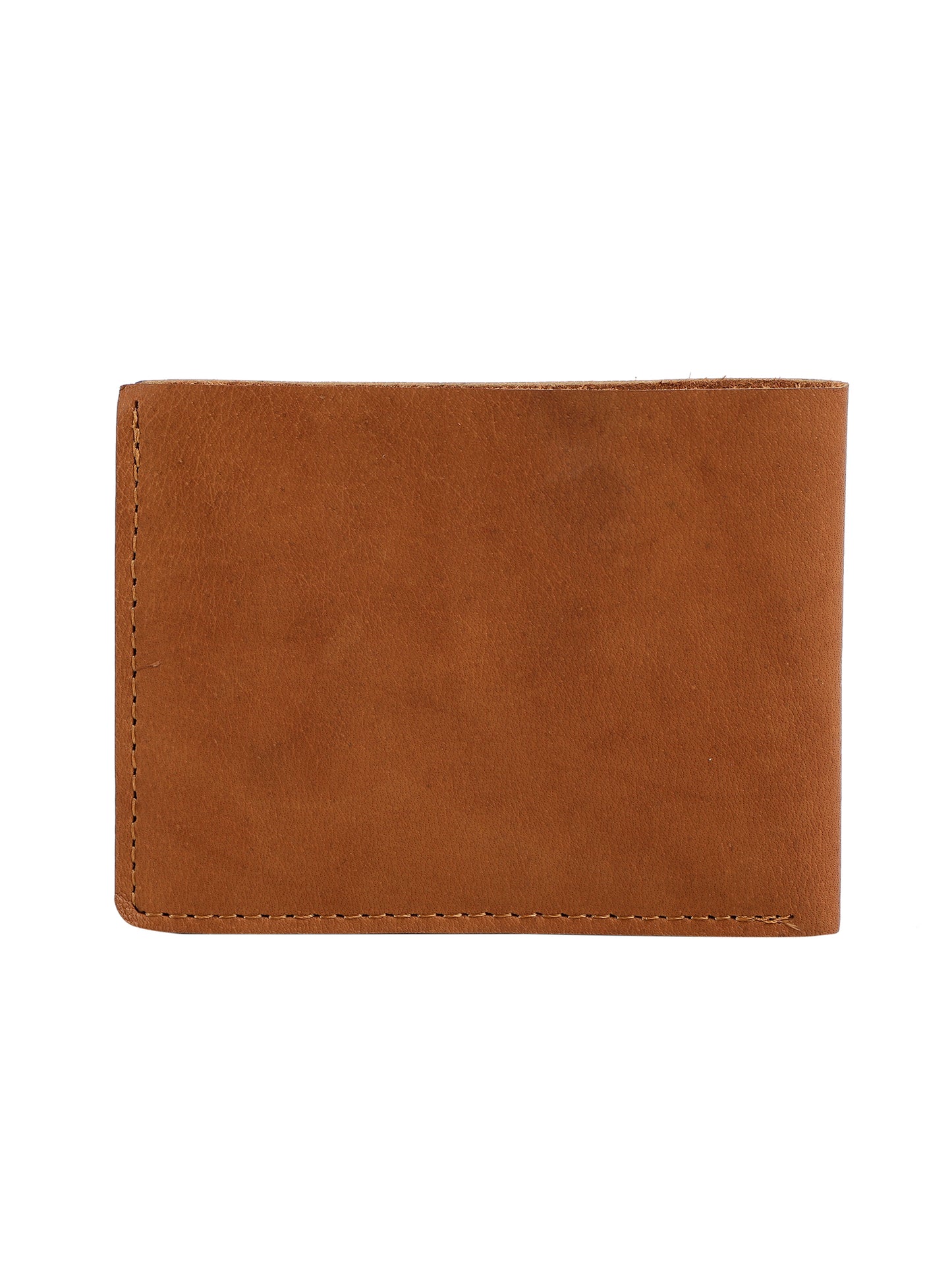 Alvaro Castagnino Tan Coloured Two Fold Leather Wallet for Men