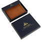 Alvaro Castagnino Tan Coloured Two Fold Leather Wallet for Men