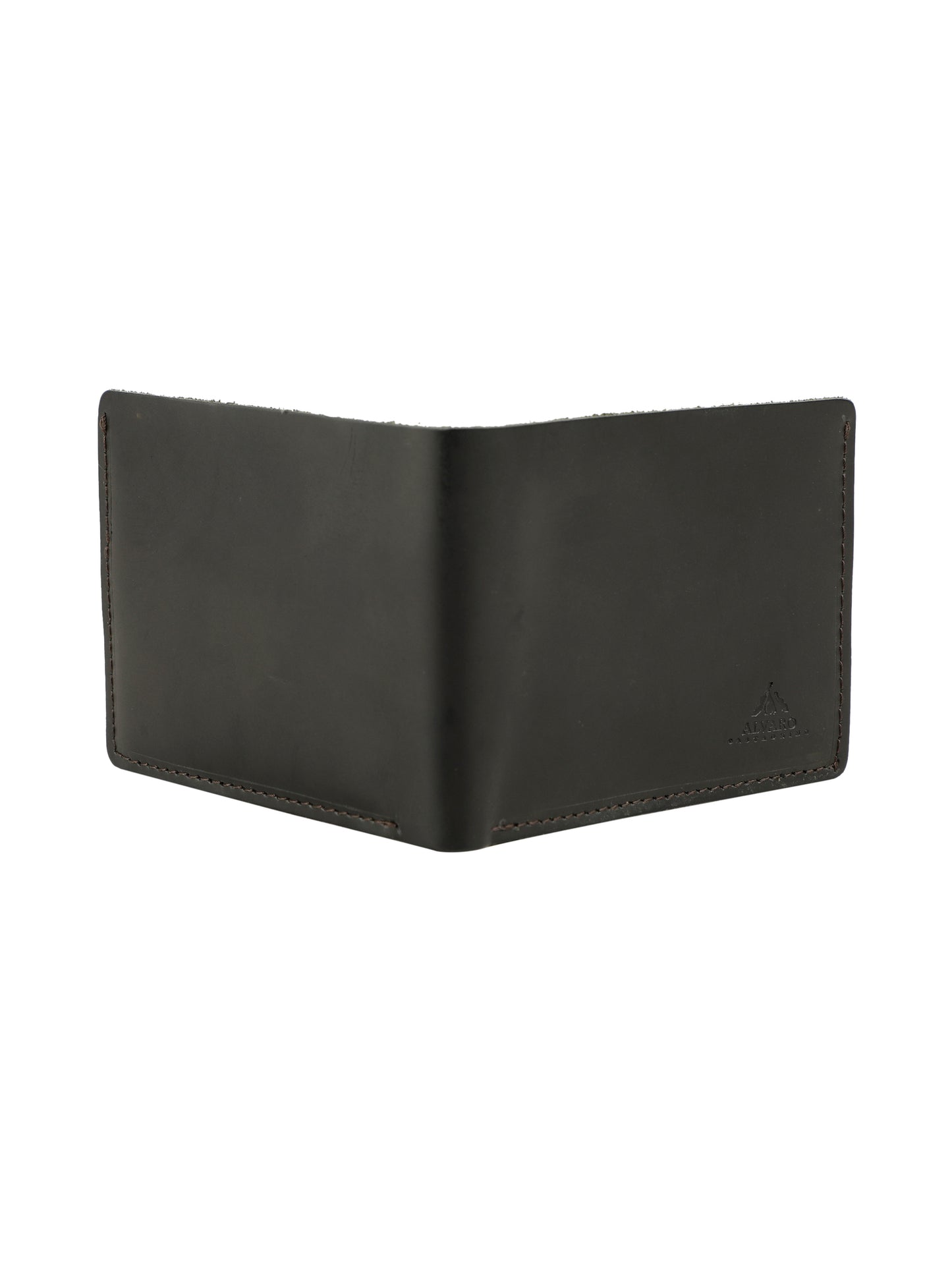 Alvaro Castagnino Black Coloured Two Fold Leather Wallet for Men