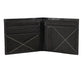 Alvaro Castagnino Black Coloured Two Fold Leather Wallet for Men