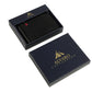 Alvaro Castagnino Black & Brown Coloured Two Fold Leather Wallet for Men