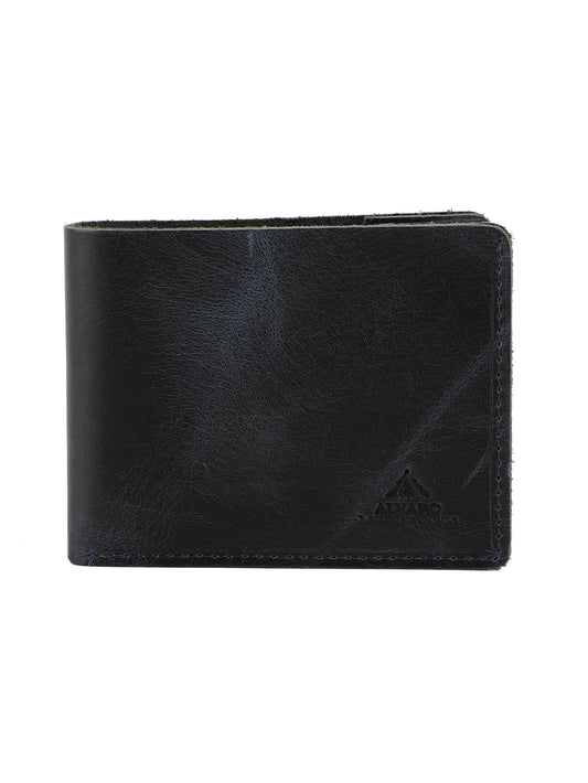 Alvaro Castagnino Blue Coloured Two Fold Leather Wallet for Men