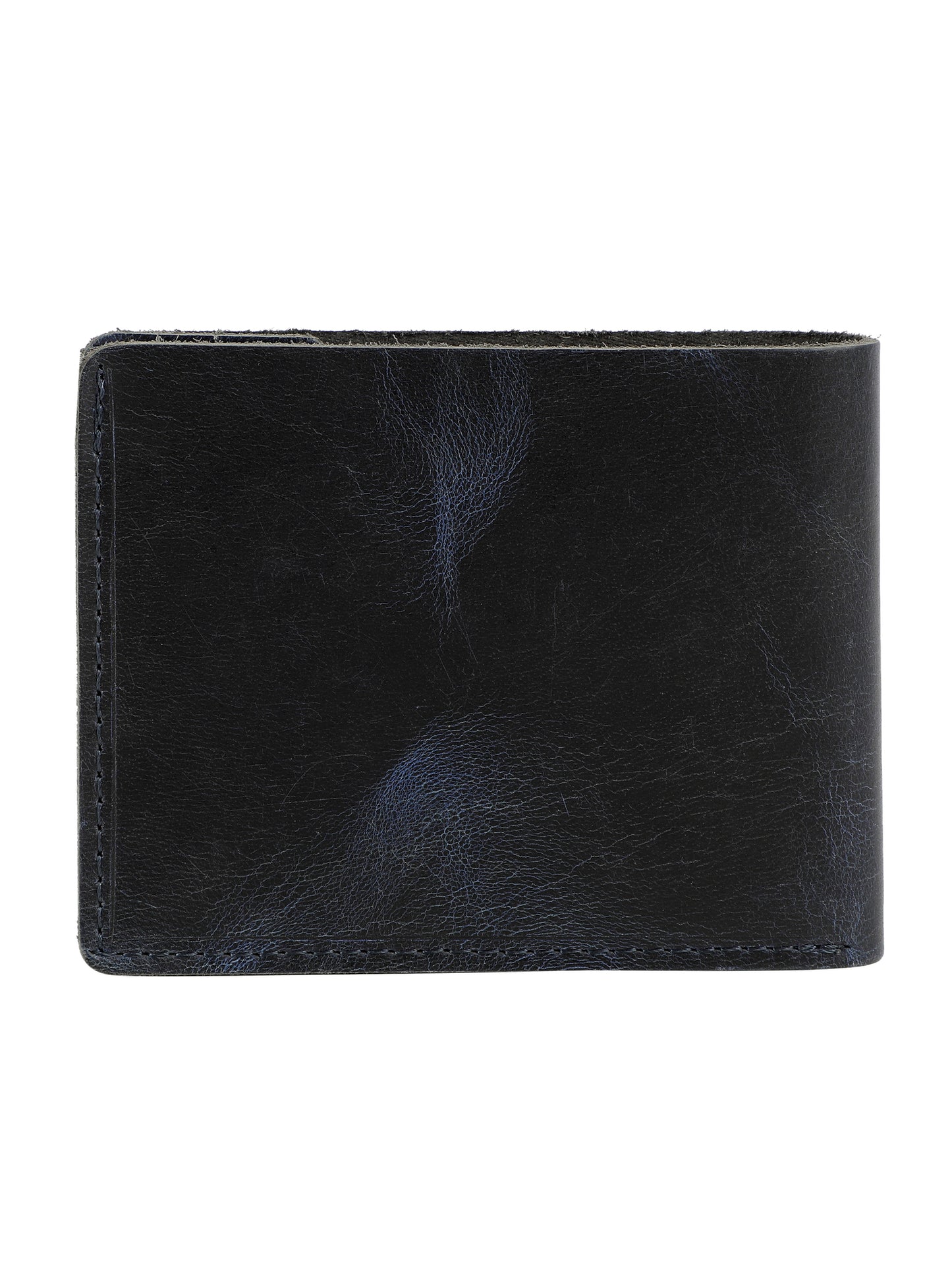 Alvaro Castagnino Blue Coloured Two Fold Leather Wallet for Men