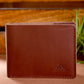 Alvaro Castagnino Tan Coloured Two Fold Leather Wallet for Men