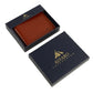 Alvaro Castagnino Tan Coloured Two Fold Leather Wallet for Men