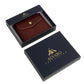 Alvaro Castagnino Tan Coloured Two Fold Leather Wallet for Men