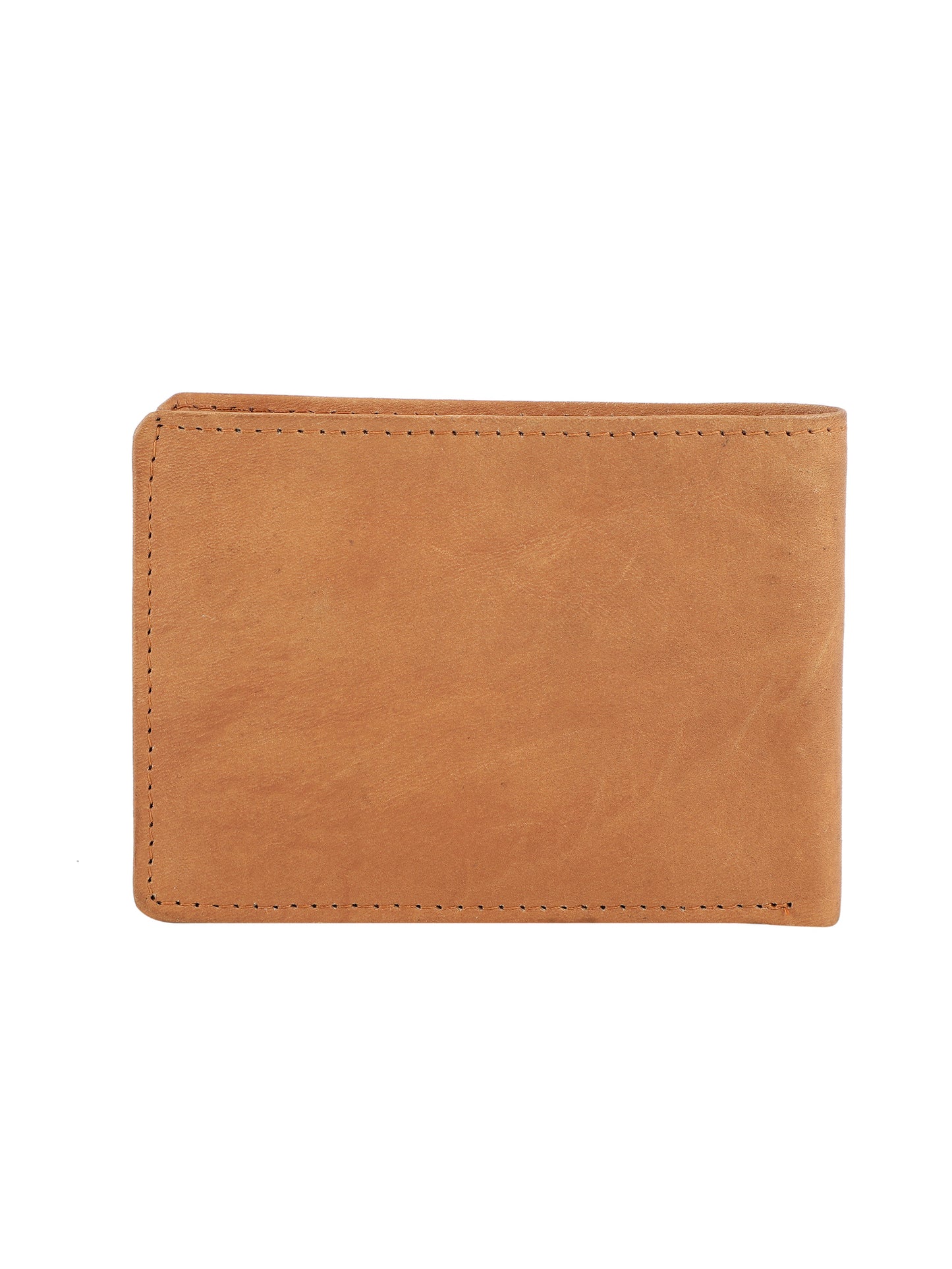 Alvaro Castagnino Tan Coloured Two Fold Leather Wallet for Men