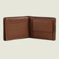 Alvaro Castagnino Brown & Black Coloured Two Fold Leather Wallet for Men