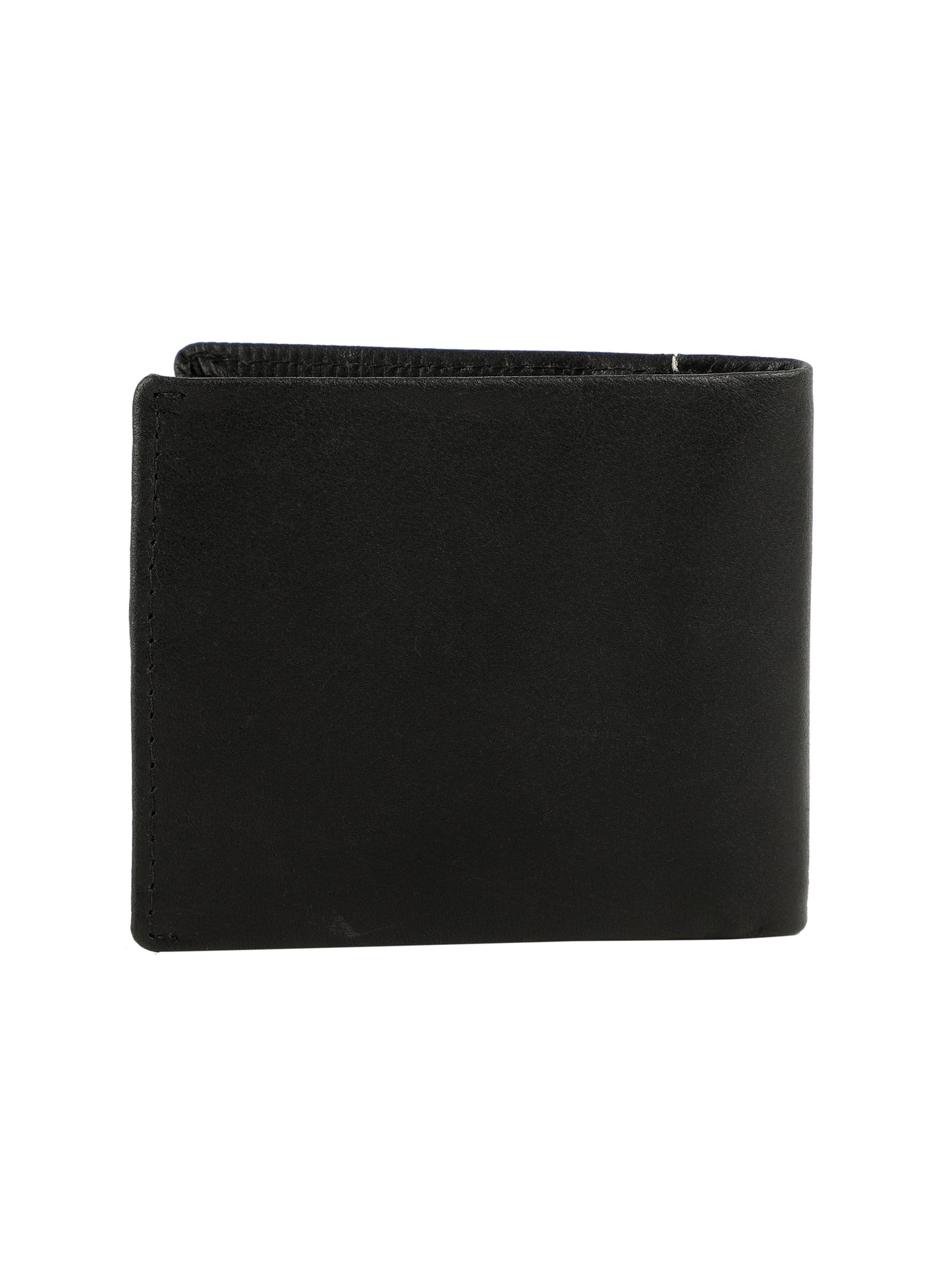 Alvaro Castagnino Black Coloured Two Fold Leather Wallet for Men