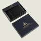 Alvaro Castagnino Black Coloured Two Fold Leather Wallet for Men