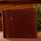 Alvaro Castagnino Brown Coloured Two Fold Leather Wallet for Men