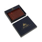 Alvaro Castagnino Brown Coloured Two Fold Leather Wallet for Men