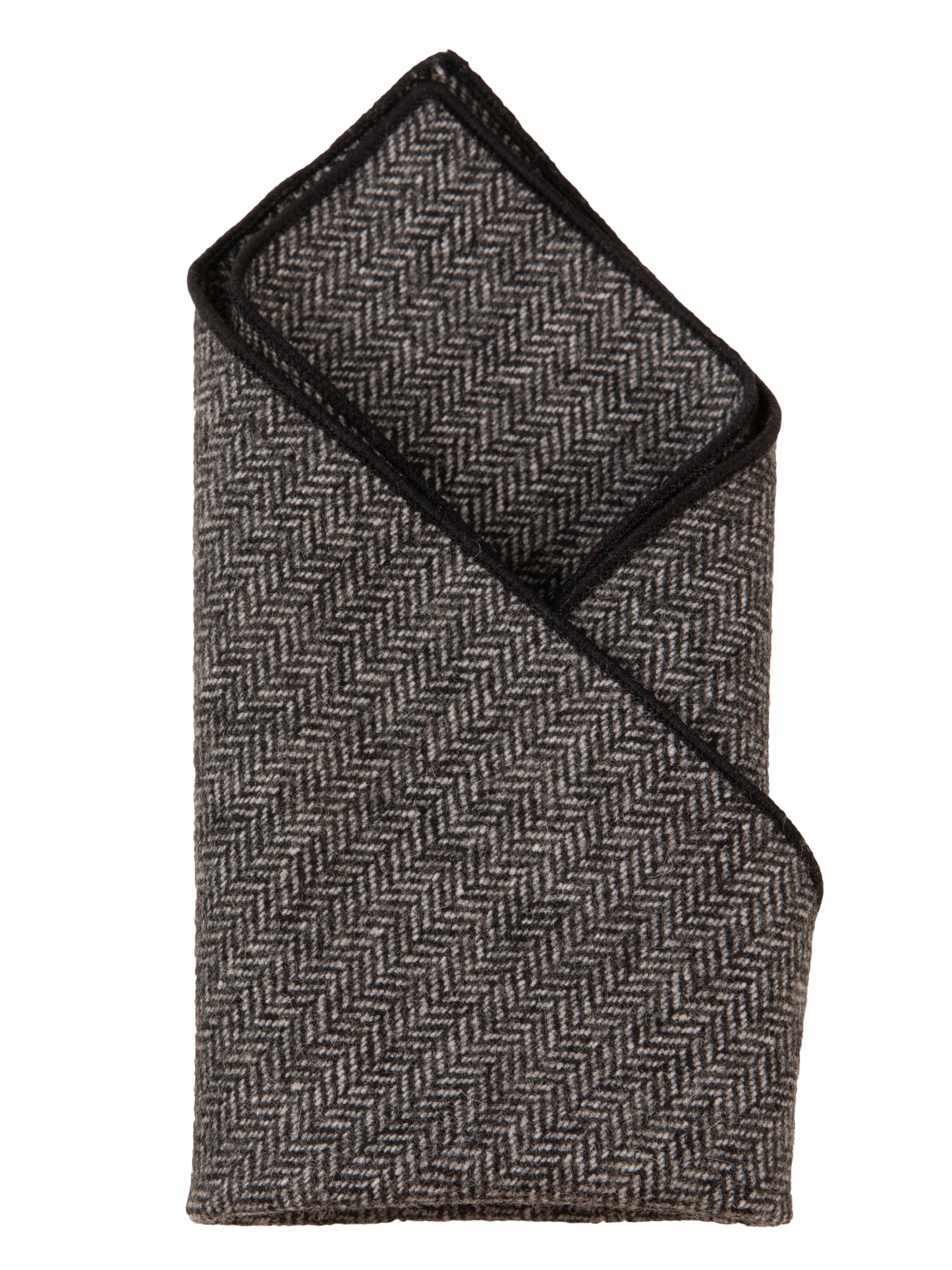 Alvaro Castagnino Brown Colored Microfiber Pocket Square for Men