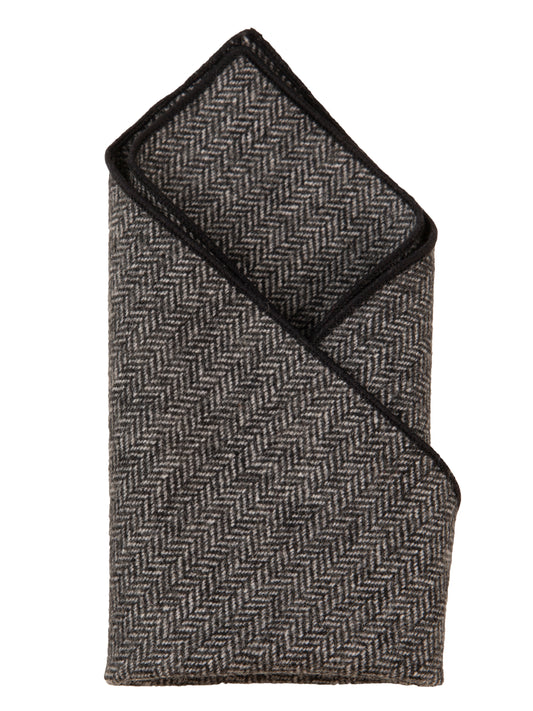 Alvaro Castagnino Brown Colored Microfiber Pocket Square for Men