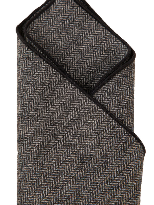Alvaro Castagnino Brown Colored Microfiber Pocket Square for Men