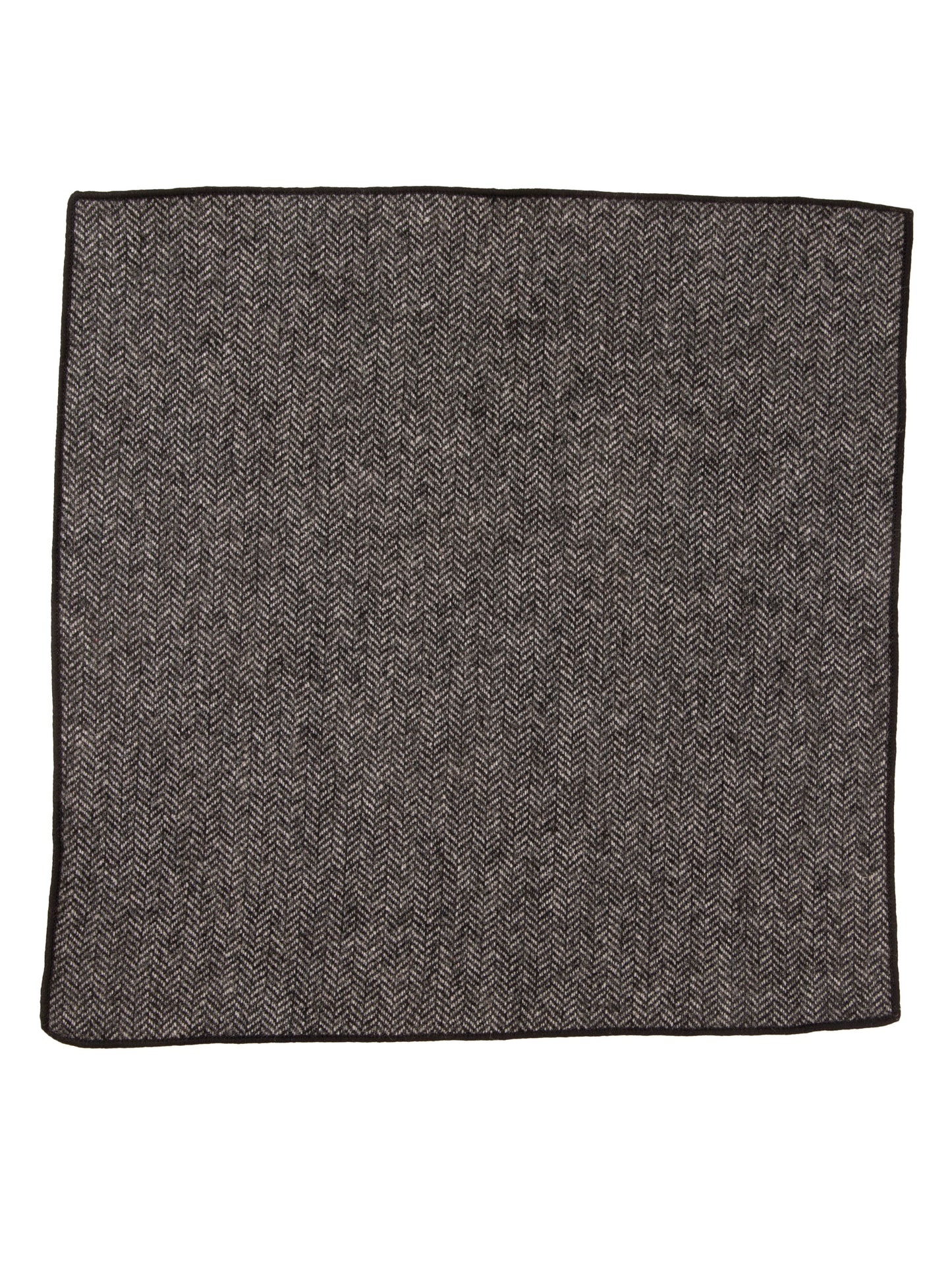 Alvaro Castagnino Brown Colored Microfiber Pocket Square for Men