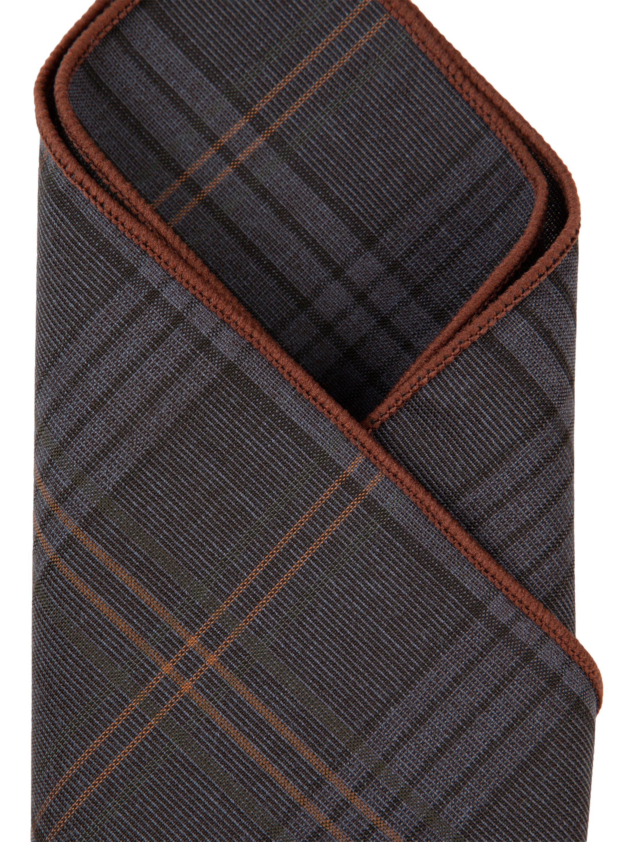 Alvaro Castagnino Yellow & Red Colored Microfiber Pocket Square for Men