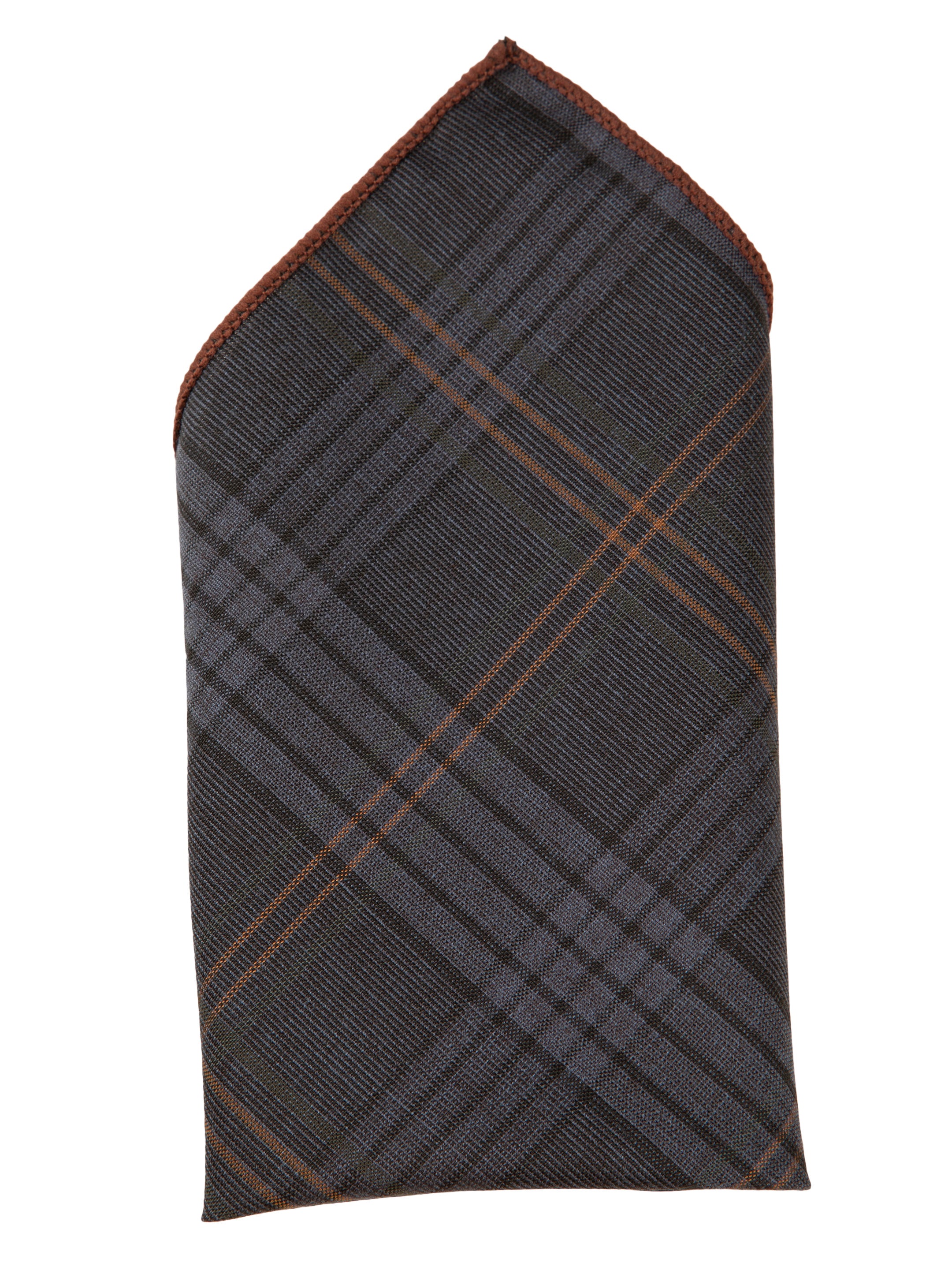 Alvaro Castagnino Yellow & Red Colored Microfiber Pocket Square for Men