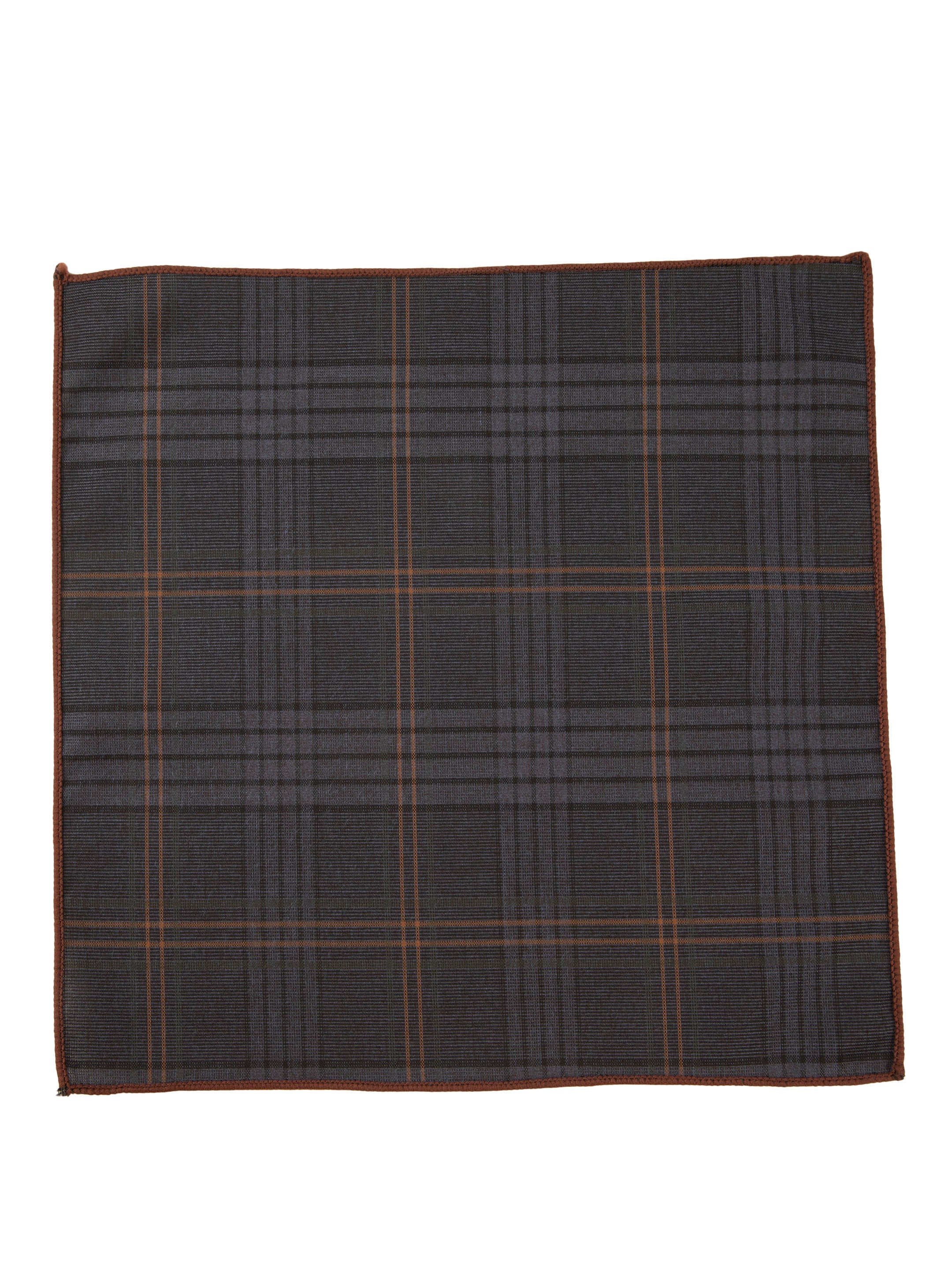 Alvaro Castagnino Yellow & Red Colored Microfiber Pocket Square for Men