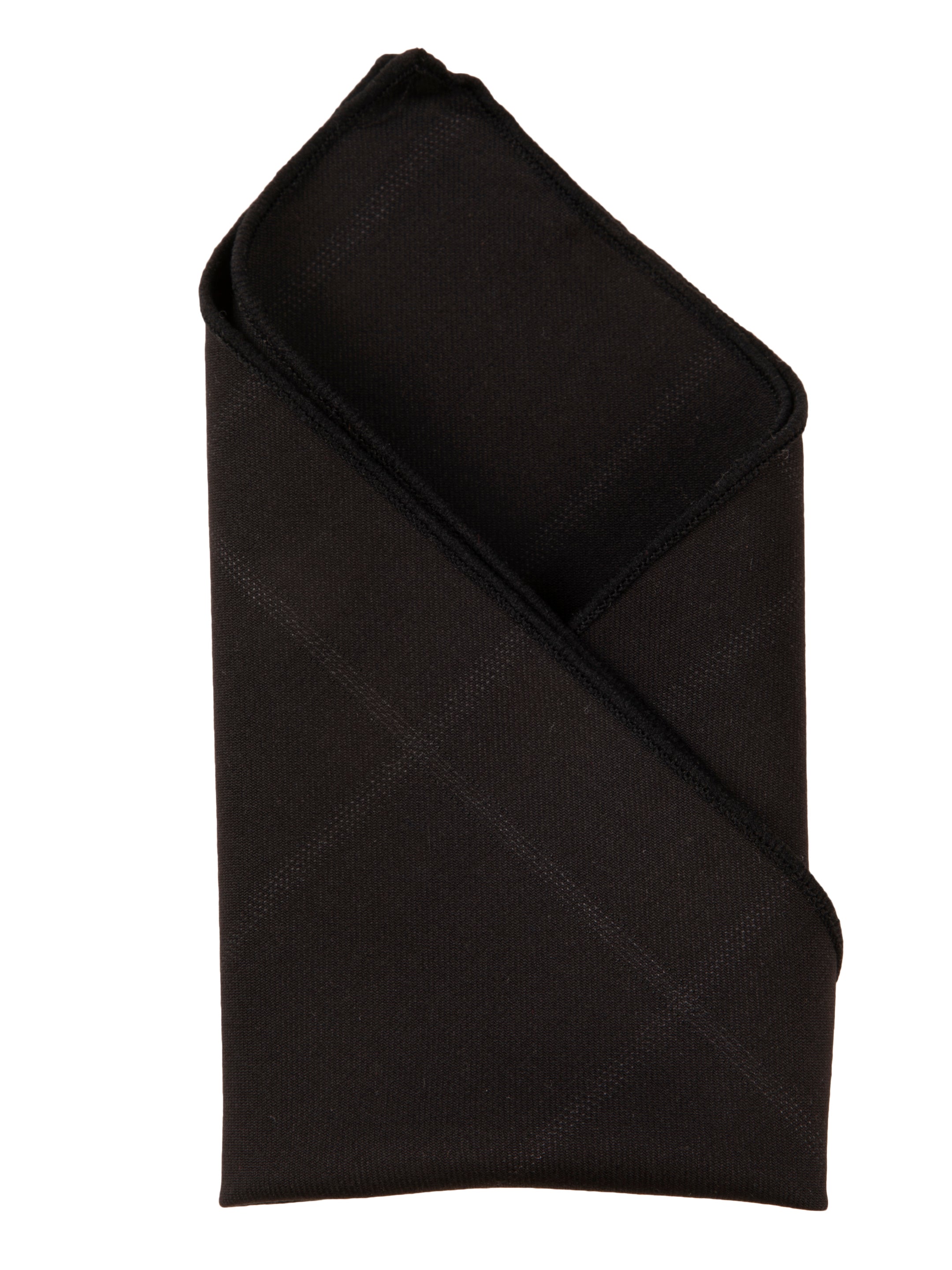 Alvaro Castagnino Brown Colored Microfiber Pocket Square for Men