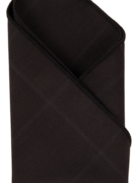 Alvaro Castagnino Brown Colored Microfiber Pocket Square for Men