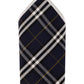 Alvaro Castagnino Blue & Multi Colored Microfiber Pocket Square for Men