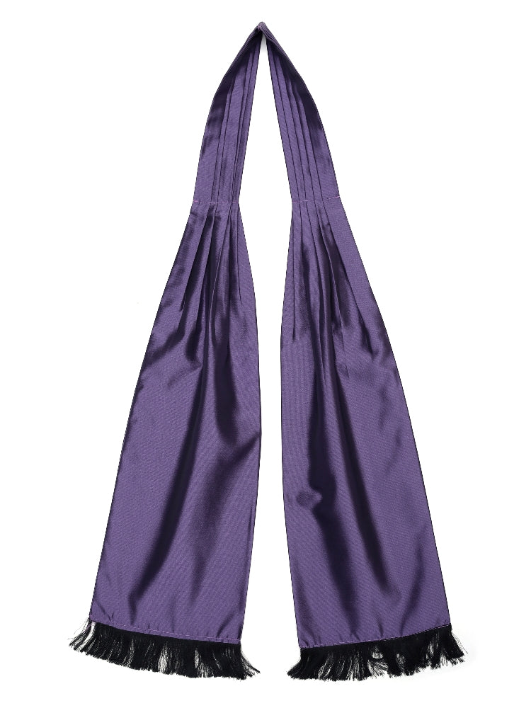 Alvaro Castagnino Purple Colored Microfiber Cravat  for Men
