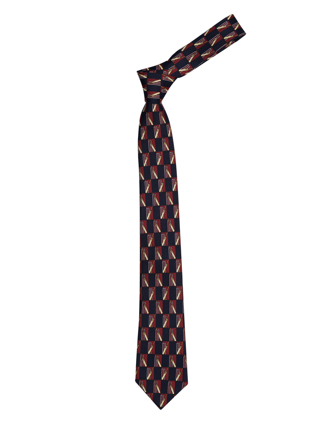 Alvaro Castagnino Men Printed Skinny Tie